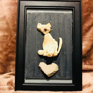 CAT LOVE! One of a Kind RockArt
